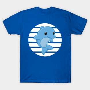 Dolphin Illustration T-Shirt